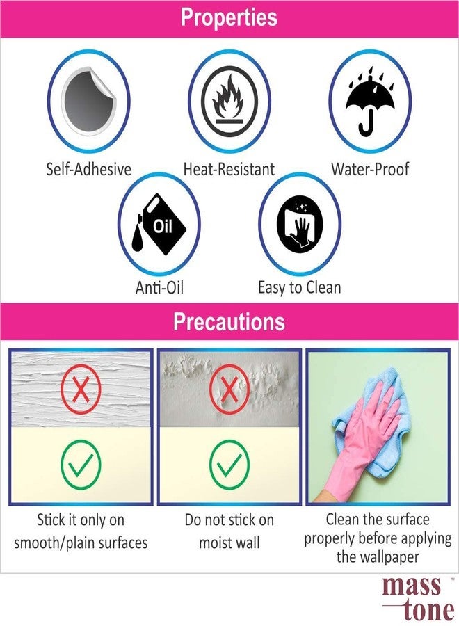 Masstone Lord Ganesha PVC Vinyl Sticker for Wall (Size: 41 x 58 cm), Multicolour - Pack of 1 - Image 4